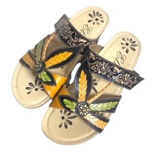 Elite by corkys leather Baltic sandals